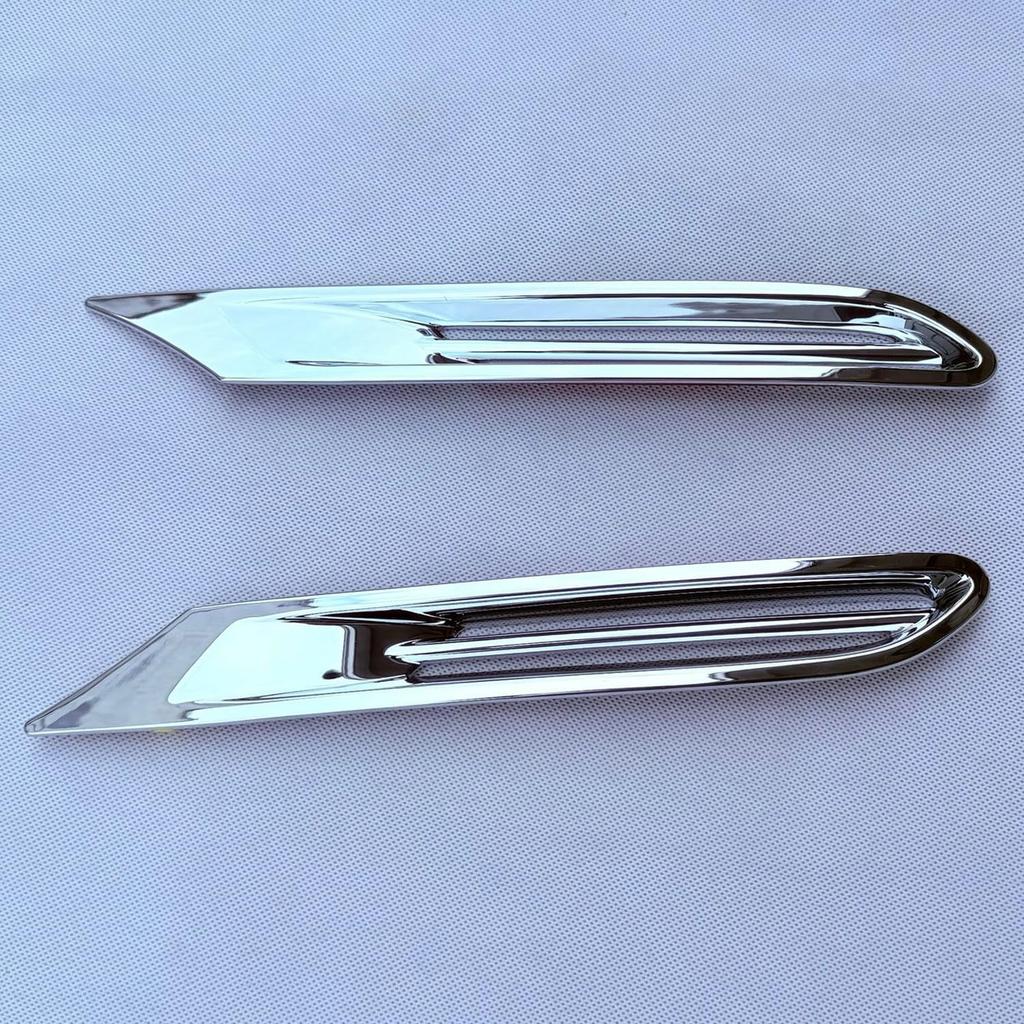 Pour Toyota Grand Highlander 2023-2025 ABS Chrome Cache-antibrouillard avant Garniture 2 pièces Accessoires de voiture