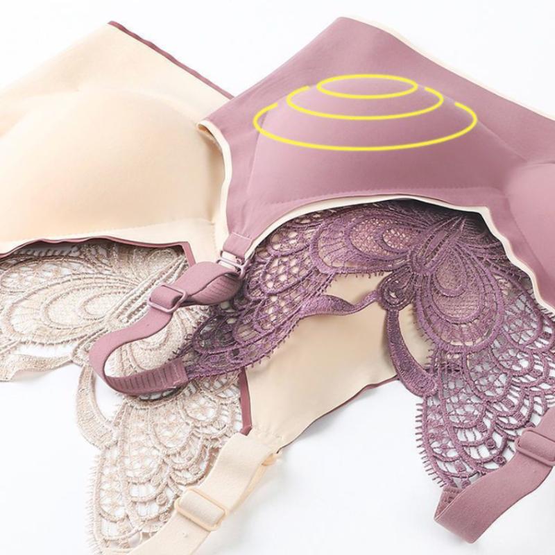 Seamless Butterfly Beauty Back Bra Plus Fat Plus Size Underwear Women's Camisole No Steel Ring Wrap Tube Top Bra