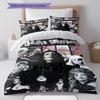 Lady Gaga poster Bedding Quilt Set Quilt Cover Pillowcase Home Decoration Birthday Gift (1 * duvet cover + 2 * pillowcase, without core)