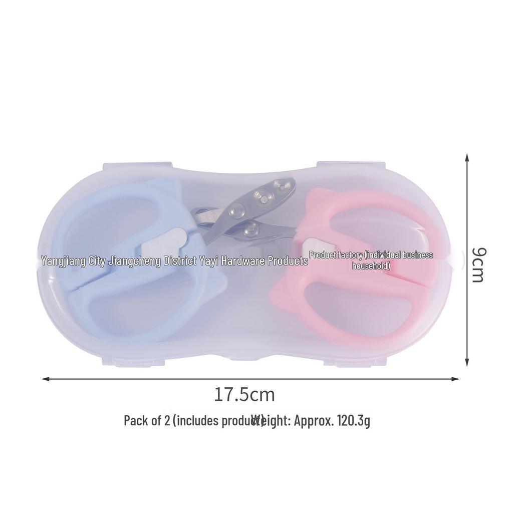 Anti-Bleeding Pet Grooming Scissors & Nail Clippers for Cats and Dogs