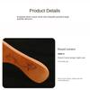 Wood Head Acupuncture Point Massage Comb Coarse Tooth Meridian Gua Sha Pocket Comb  Men