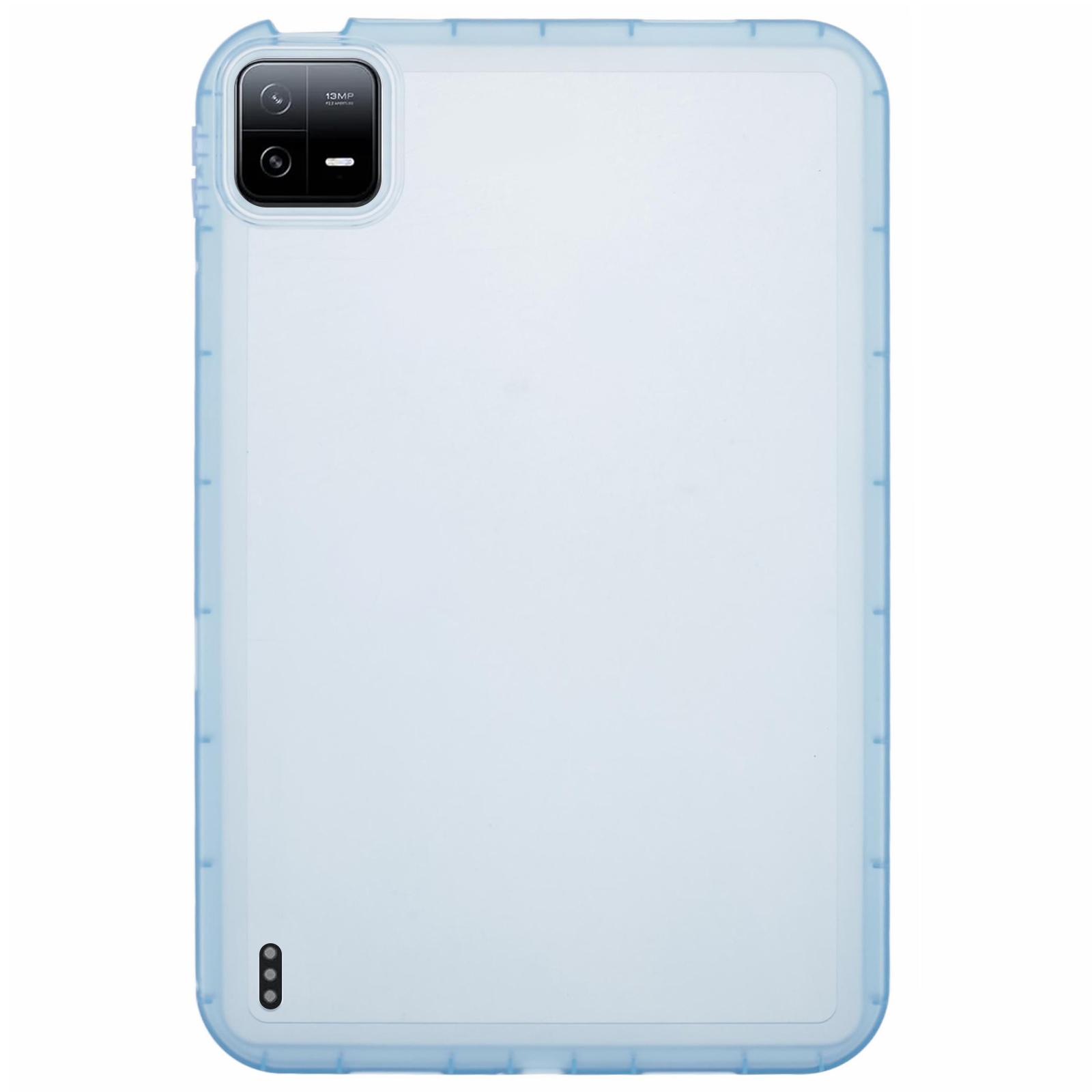 

For Xiaomi Pad 6/Pad 6 Pro Case TPU Clear Protective Tablet Cover Blue