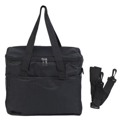 22L Insulated Lunch Bag Rectangular Inner Aluminum Foil Comfortable Handle Large Capacity Lunchbox