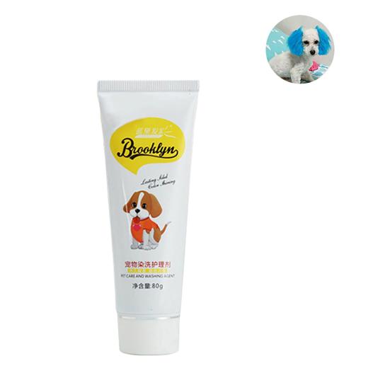 80g animal de compagnie chien chat animaux coloration des cheveux colorants teinture pigment Agent fournitures