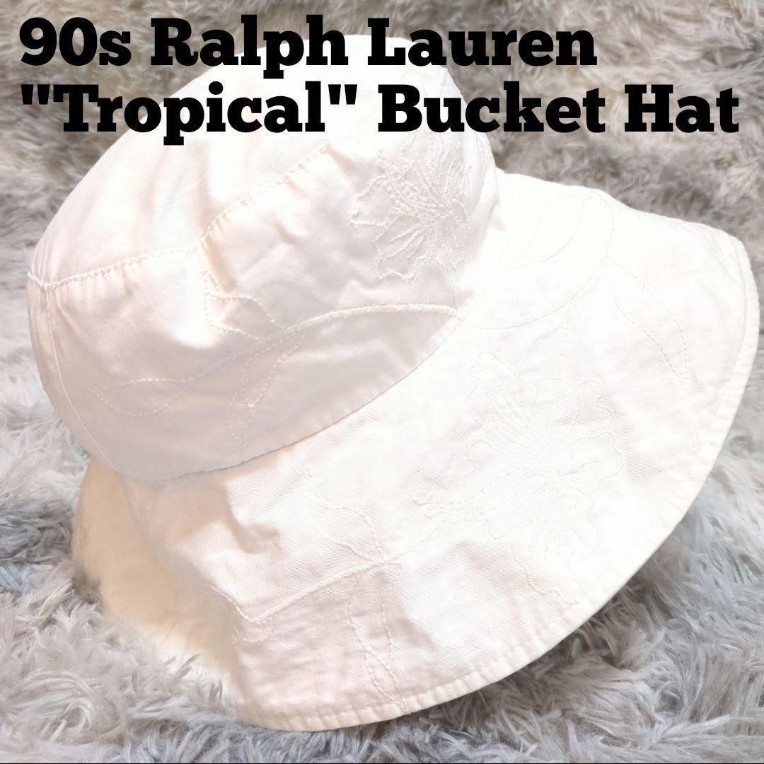 Used Polo Ralph Lauren Tropical Bucket Hat