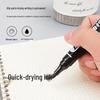 Canglongxing Waterproof Oil-Based Broad Tip Marker Pen 10-Pack