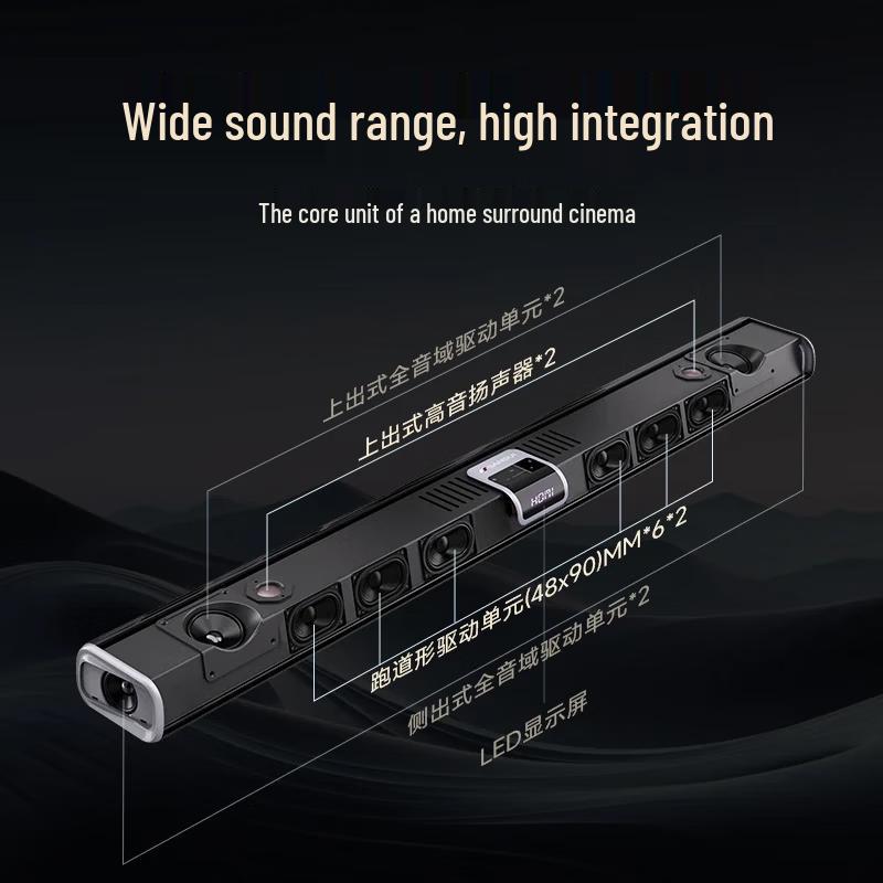 SANSUI DV-99C 7.2.4 Dolby Atmos KTV Soundbar System CN Plug (adapter Included)