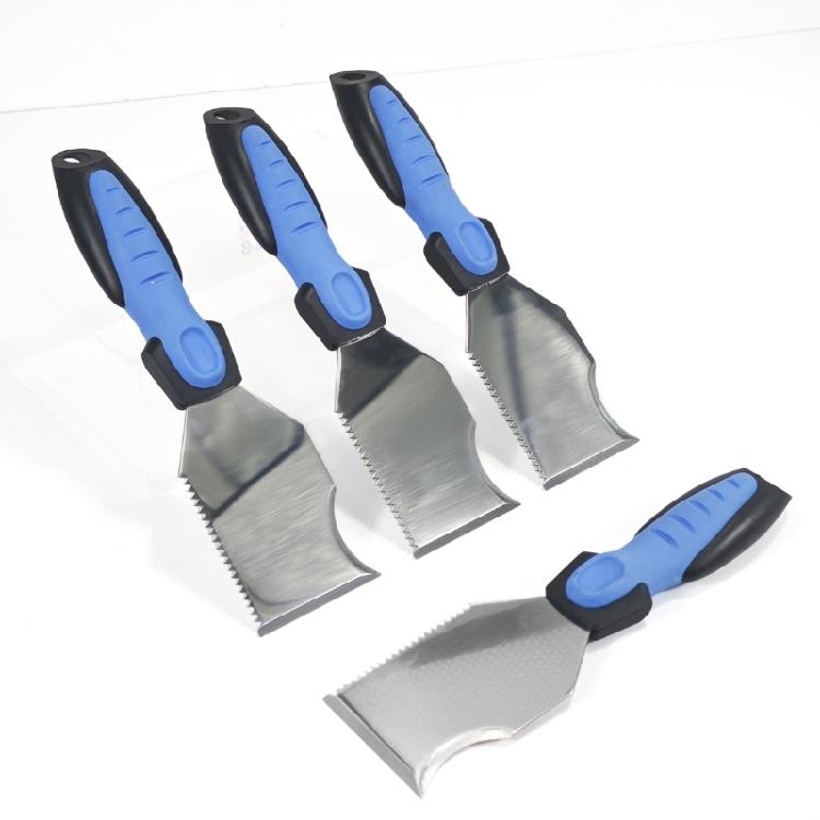 Stainless Steel Putty Cutter Plastic Handle Scraper Paint Cutter Decoration Wall Scraper Paint Tool Home Improvement