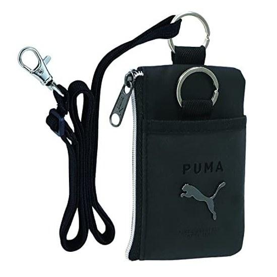 Kutsuwa Puma Polyester Geldbörse Münz-Ausweisetui Schwarz