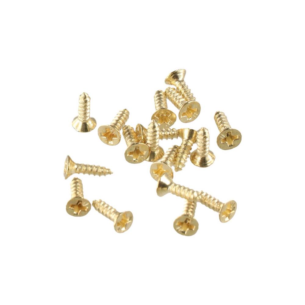 Vintage 2 pcs Mini Metal Golden Jewelry Box Hinge Cabinet Hardware Furniture Fittings Hinges