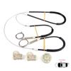 EWR243 Power Window Lifter Regulator Repair Kit Front Right Door for VW Polo MK3 6N1 6N2 Hatchback 1994-2001 4/5 Door 6N4837462