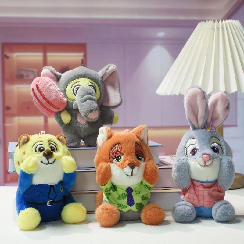 Disney S Urocze breloczki/zawieszki do torebki Zootopia Pluszowe Królik, Tygrys Lis Zootopia Pluszowa zabawka Hurtownia