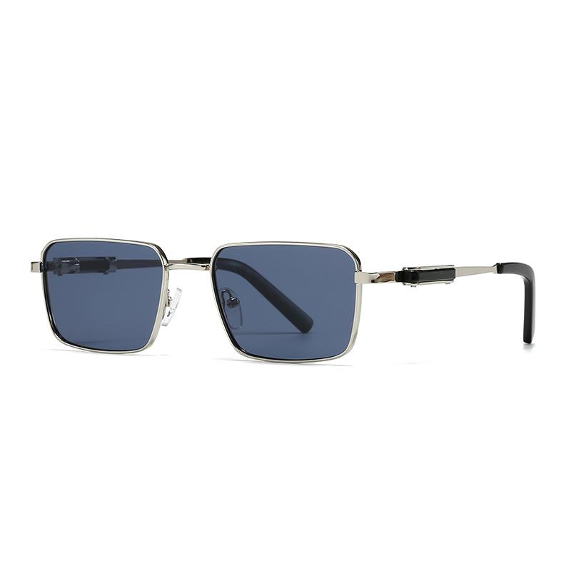 Trendy Sunglasses for Men Women Cross Border Export Square Frame European American Street Style Instagram Influencer Model 1416