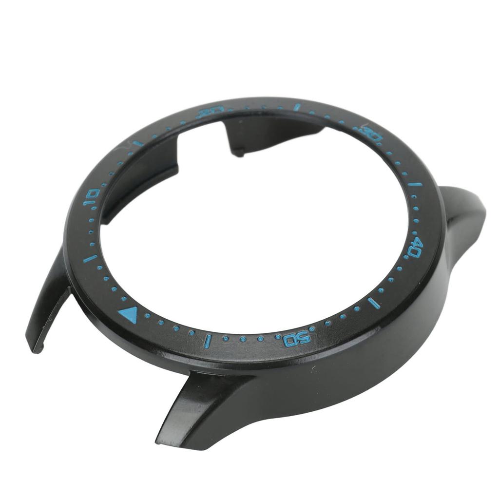 Klokkerammeforsvarerdeksel Full Dekning Klokkehus for Realme Watch S Pro SmartklokkeSvart Blå