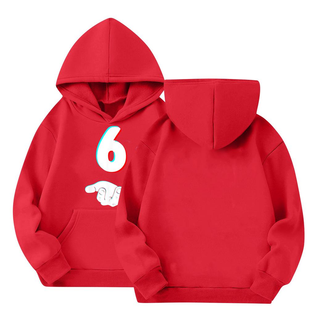 Cute Hoodies For Teen Children Trendy Preppy Hooded Sweatshirts Oversized Long Sleeve Shirts Clothes For Children