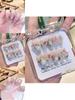 Original Handcrafted Ice Sealed Rose Nail Stickers With Beautiful Glass-like Effect