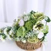 Rose Bouquets for Bride Gracefuls Elegant Artificial Rose Bridals Bouquets