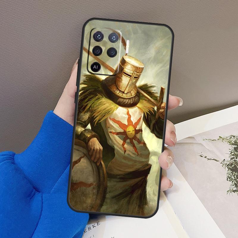Praise the Sun Dark Souls Case For Oppo A5 Pro A15 A17 A57 A77 A18 A38 A58 A78 A98 A94 A74 A54 A16 A76 A96 A40 A60 A80