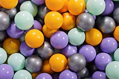 Soft Plastic Balls for the Ball Pit, Set 200pcs, 7cm