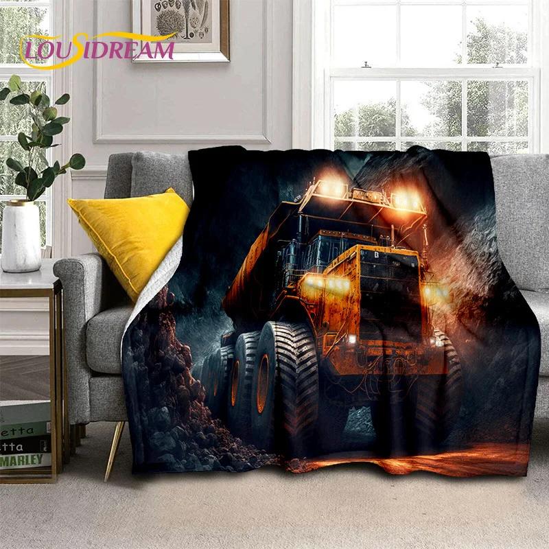 27 Style Truck Retro 3D Tractor Car Blanket,Soft Throw Blanket for Home Bedroom Bed Sofa Picnic Travel Office Cover Child Gift