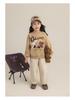 Libu Girl's Retro Corduroy Pants - Soft, Skin-Friendly, Windproof, Warm, Loose-Fit Straight-Leg for Autumn
