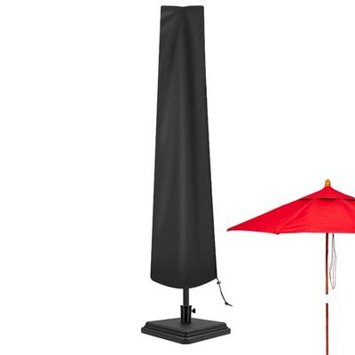 Umbrella Outdoor Patio Cover Water-Resistant Market Parasol Covers With Zipper Patio Umbrella Cover Replacement For Outdoor