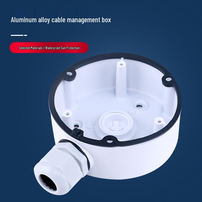 Aluminum Alloy Outdoor Waterproof Cable Concealment Box for Security Equipment