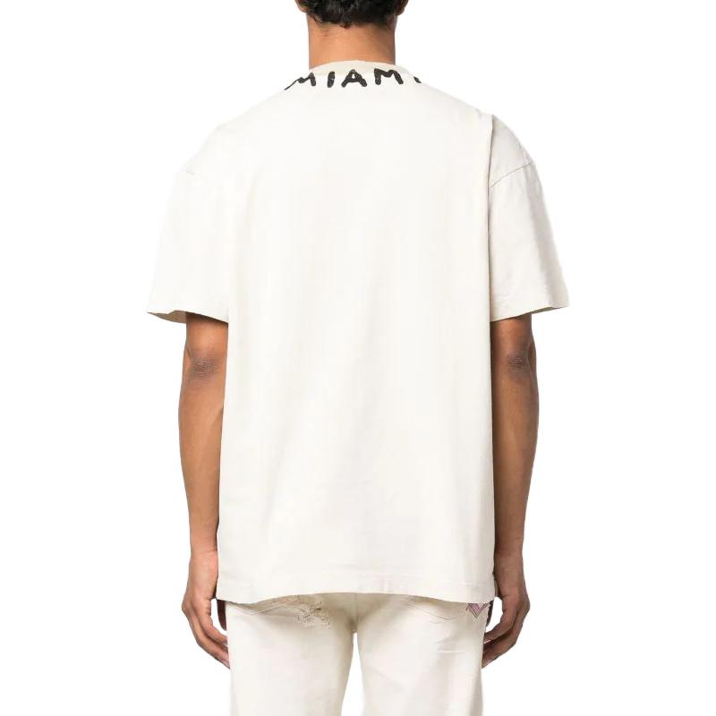 Palm Angels Seasonal Logo Vint Tee PMAA072S23JER0070110