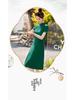 Chinese Retro Cheongsam: 2025 Slim Fit Summer Dress for Women, LX281