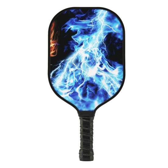 Pickleball Paddles Fiberglass Pickleball Paddles Lightweight Pickleball Rackets with Sweat-Absorbent Handle for All Levels