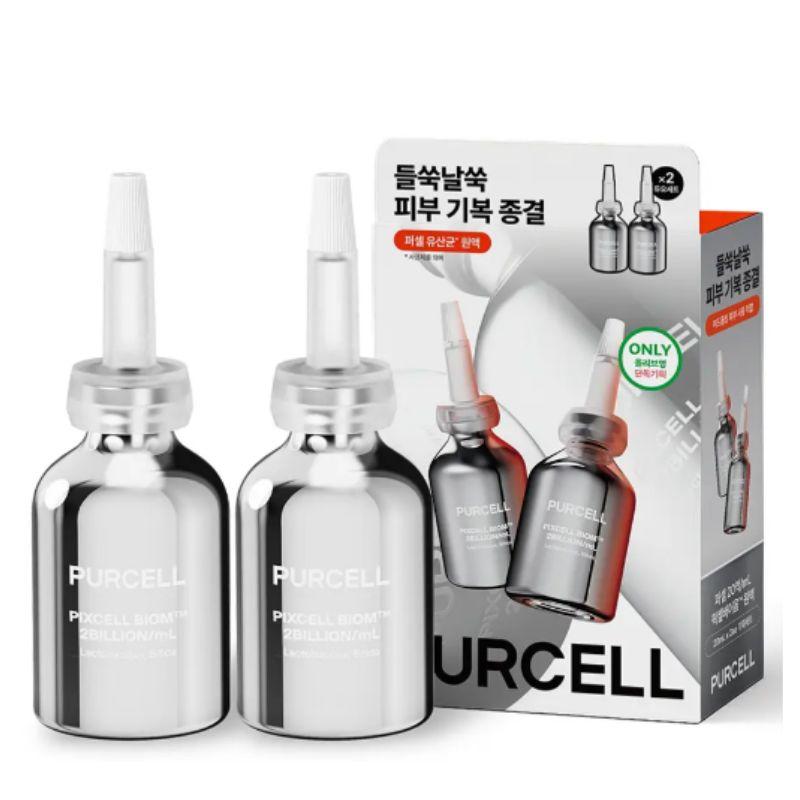 Пробиотическая ампула Purcell Pixel Biome 2 миллиарда/мл Концентрат для защиты и увлажнения кожи 20 мл x 2