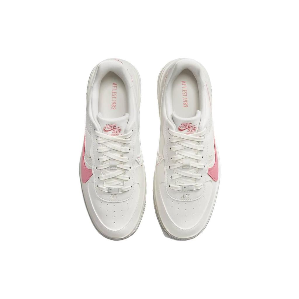 Nike  Air Force 1 PLT.AF.ORM Sail Coral Chalk Women Sneakers Cream Coconut-Milk DJ9946-105