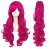 Anime Pinkie Pie Cos PP Pinkamena Diane Pie Cosplay Personification My Cos Cute Lovely Pink  Wig Wavy Curls Party Synthetic Hair