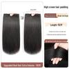 Extensão de Cabelo Feminina: Realçador de Volume Fofo, Almofada Invisível Sem Costura de Cabelo Natural para o Topo das Raízes