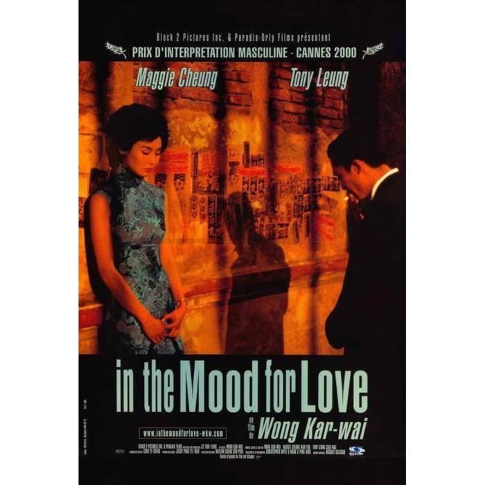 

IN THE MOOD FOR LOVE Affiche Cinéma Originale Roulée Petit format 53x40cm Wong Kar Wai