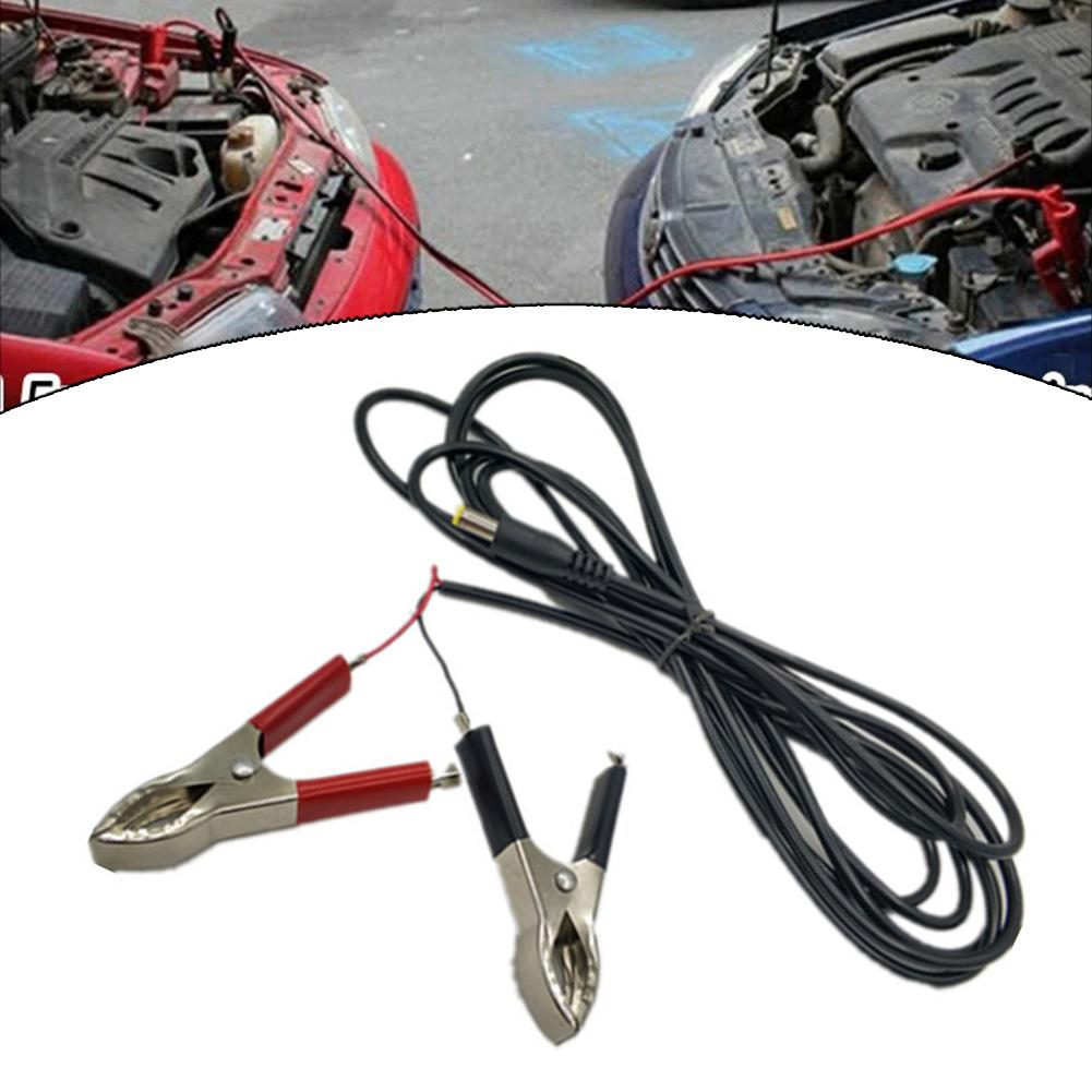 300cm Für Krokodilklemmenkabel für 12V 24V DC Stromversorgung Stecker-zu-Stecker-Verbindung für Batterie- und Solaranwendungen