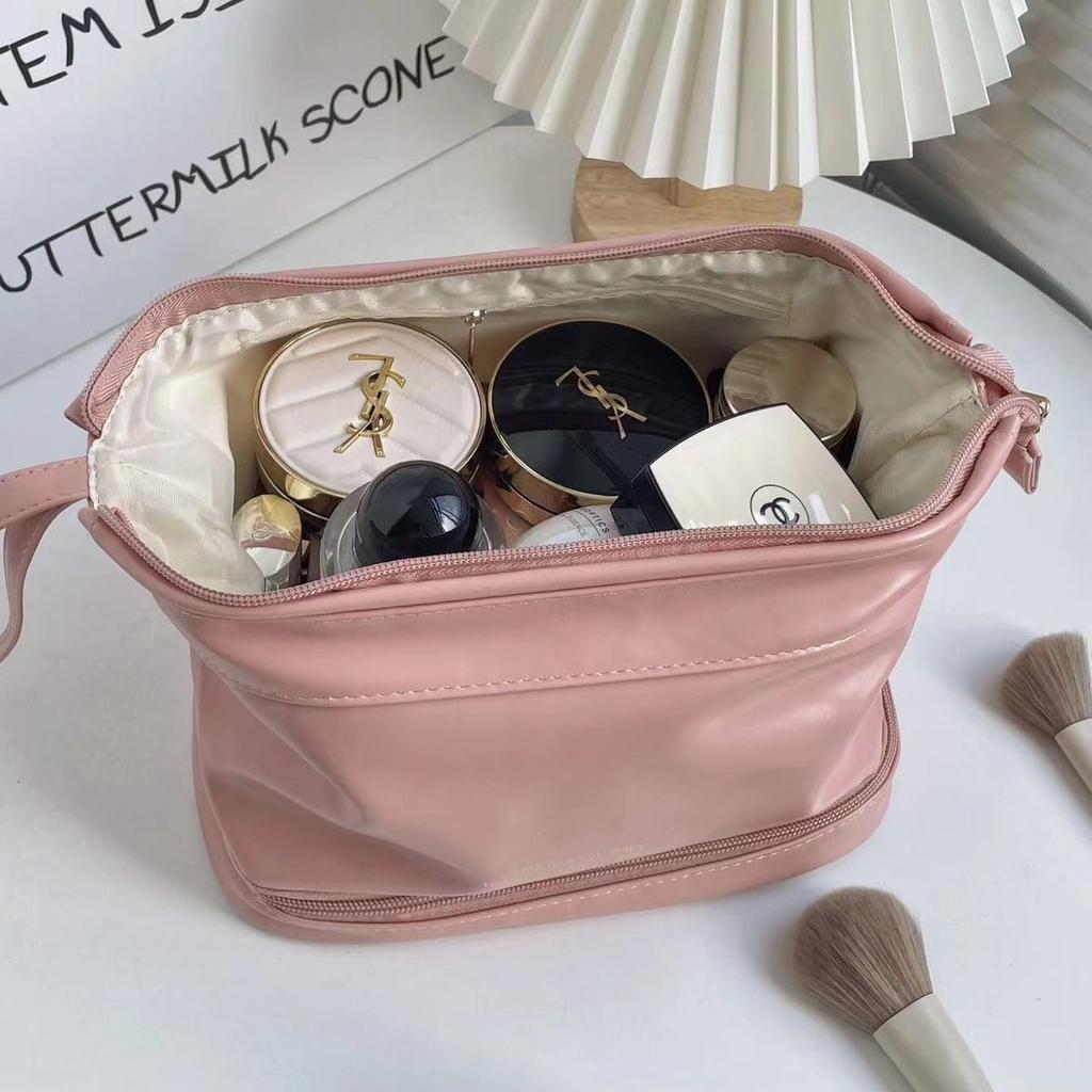 Large-capacity Makeup Bag Waterproof Cosmetics Storage Bag New Travel and Business Trip Toiletries Bag Makeup Brush Storage Tool