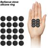 20PCS Propane Gas Adapter O Rings Gaskets Silicone Seal Fittings Rings Valves Rings Silicone Texture for Gas Hose