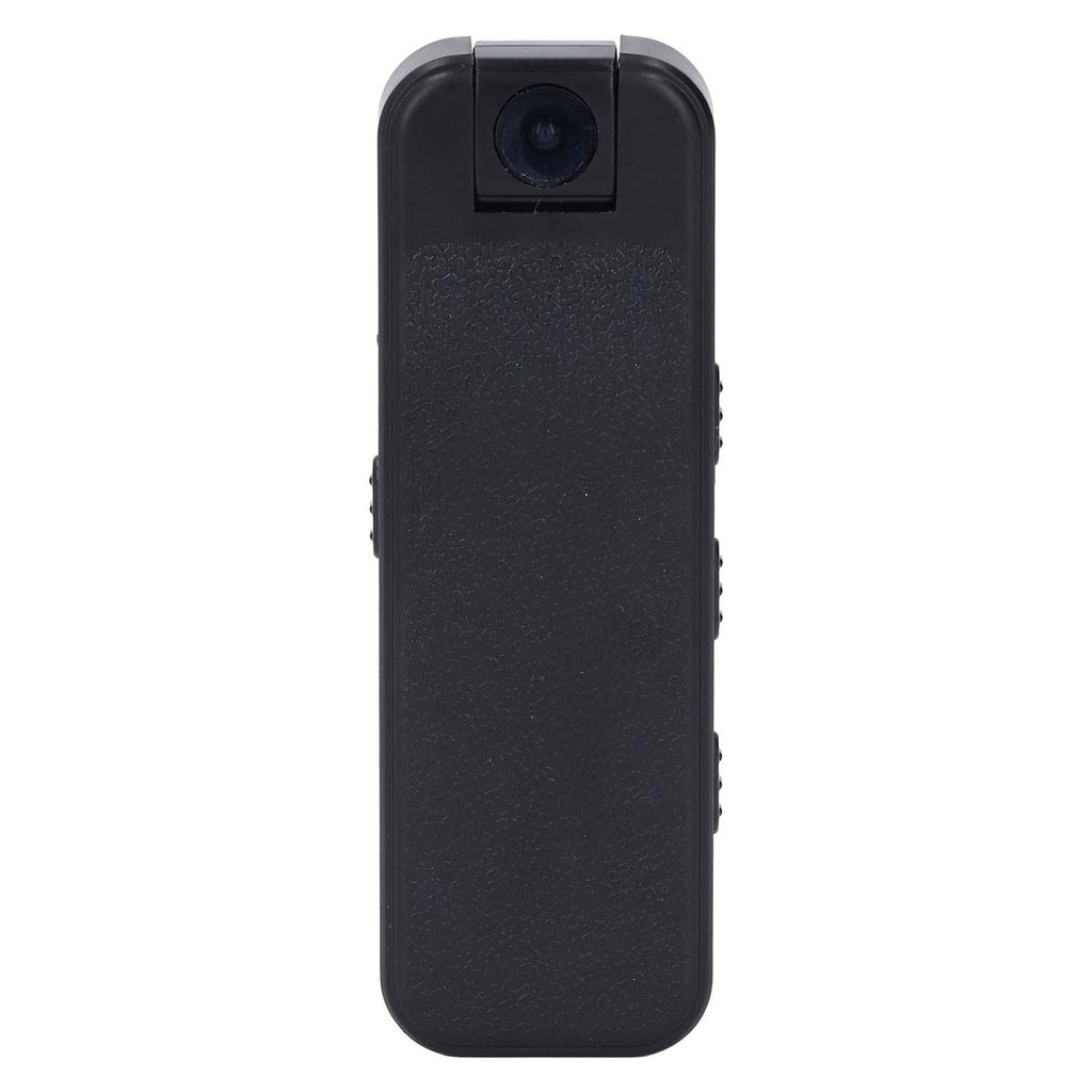 Body Worn Camera 1080P HD 180 Degree Rotating Lens Night Vision Motion Detection Wearable Pocket Camcorder with Back