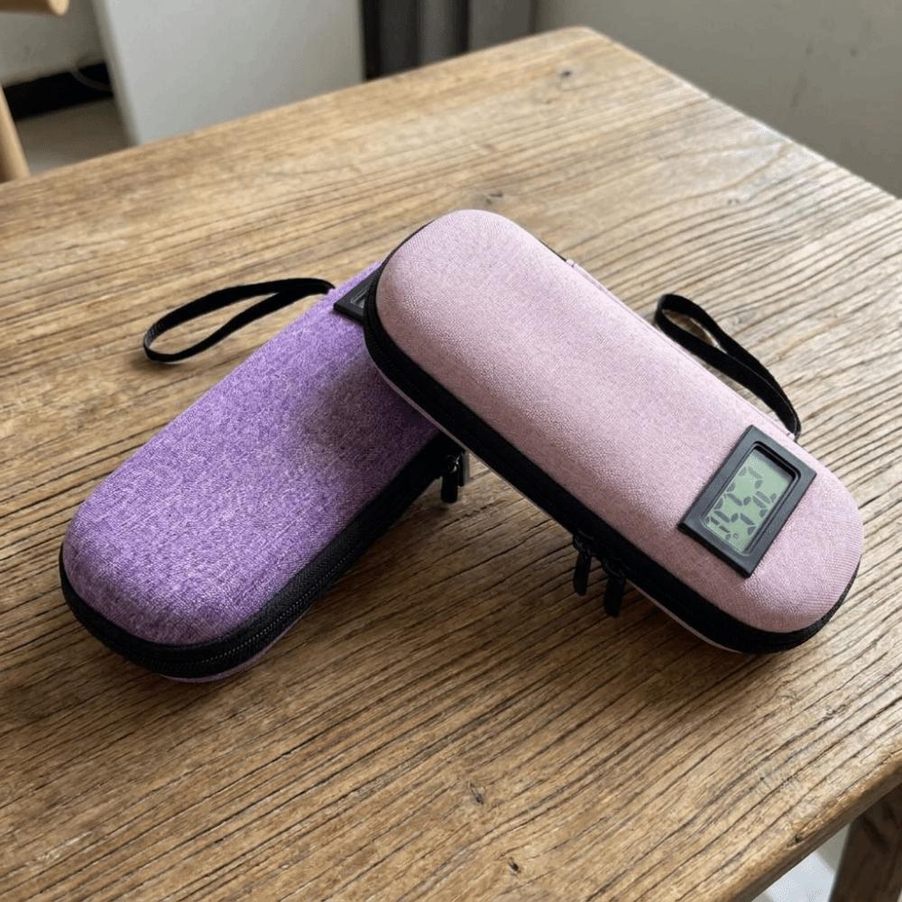 EVA Insulin Cooler Bag Temperature Display Insulin Cooler Travel Case For Home