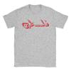 Palestine Red Arabic Cotton T Shirt For Male Summer  Y2K Funny T Shirts ONeck Trendy Cool Tees Plus Size Pattern Tops