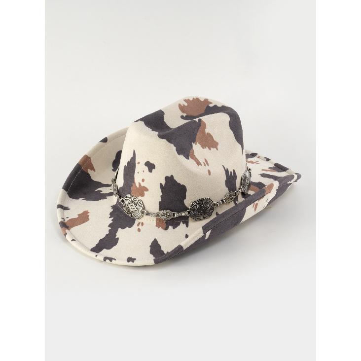 Jazz Fedora Western Cowboy Hat New Style for Men and Women, European and American Ethnic Style, Tibetan Classic Woolen Hat for Outdoor Use