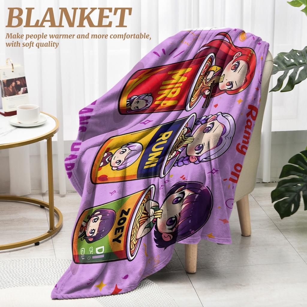 150*130cm Anime Peripheral Printed Warm Blanket