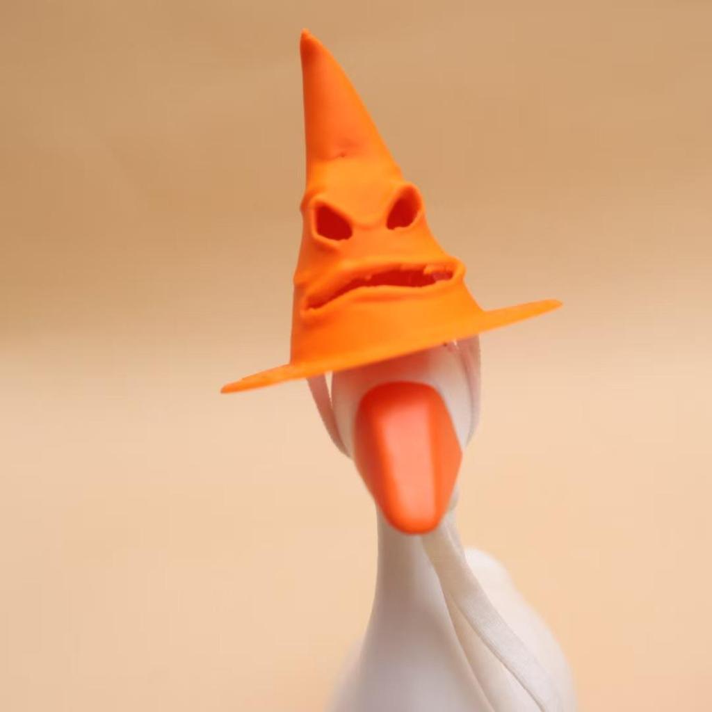 7" Desktop Goose Pet Hamster Plastic Witch Hat - Customizable Bestseller