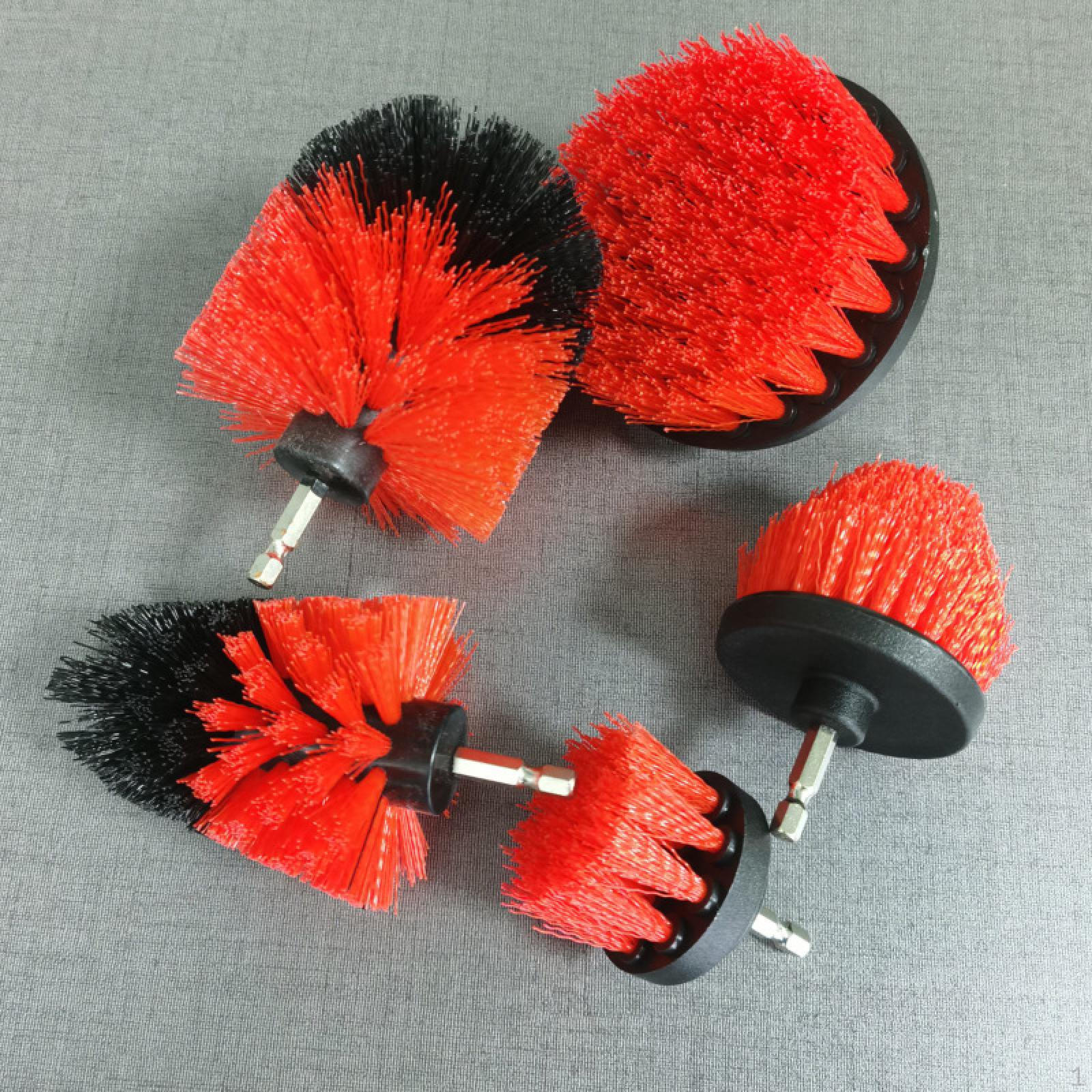 5 шт. Набор насадок для сверлильных щеток Мощный скребок для чистки салона автомобиля — фото 10