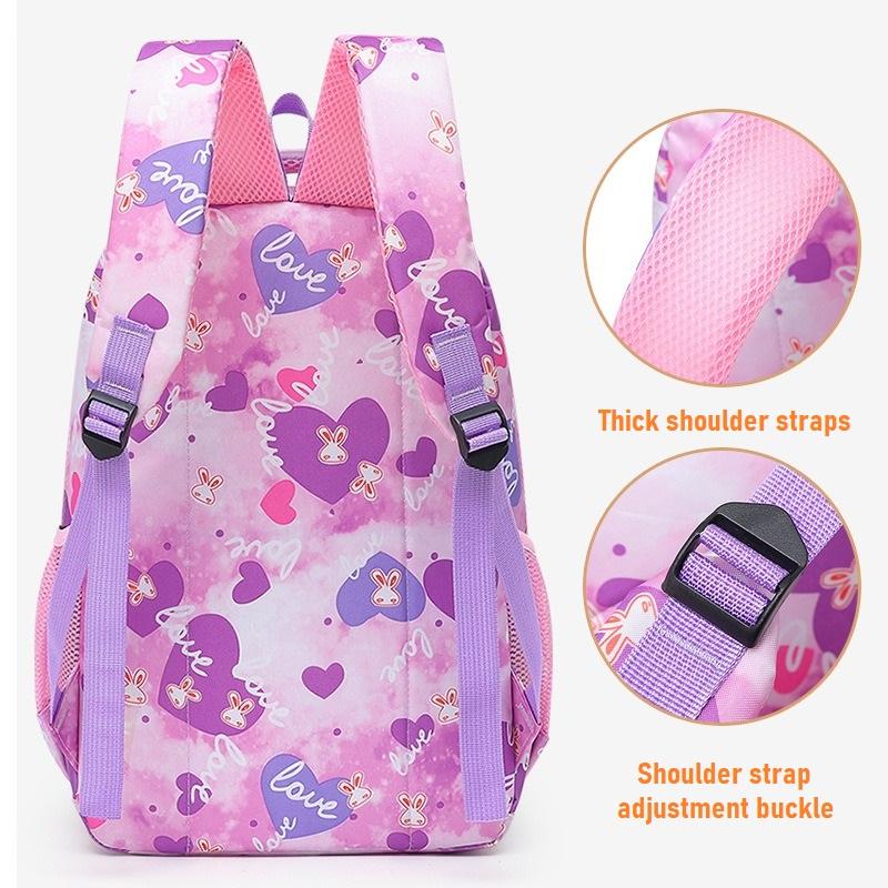 School Backpack and Lunch Bag Set Available in Three Colors