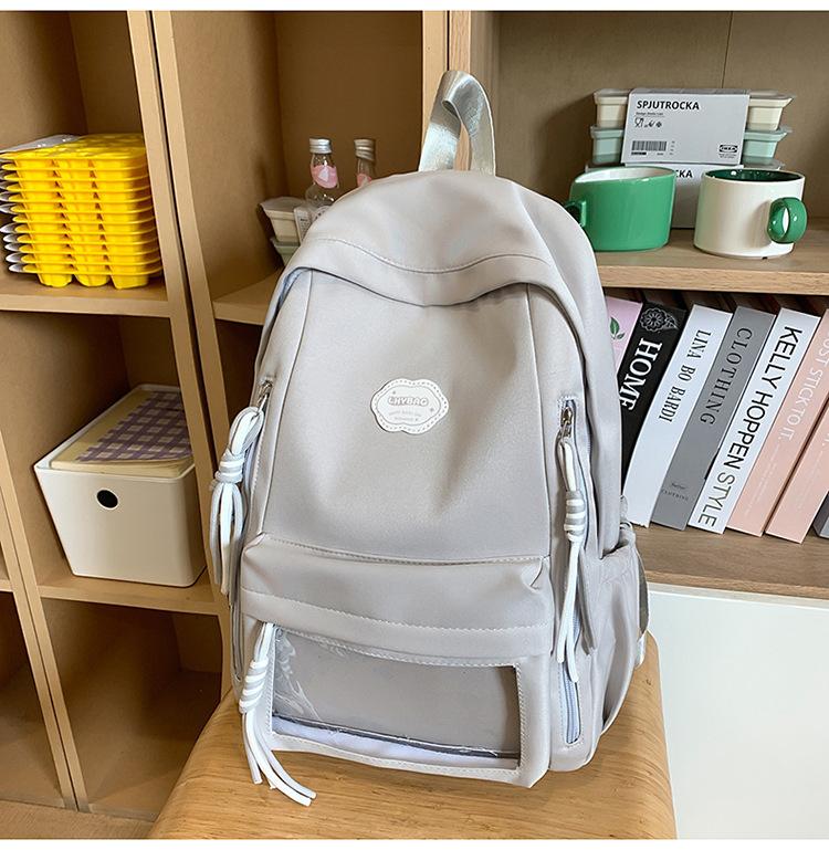 School Bag 2025 High Value Class Backpack Transparent Mori Sweet