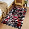 Arsenal Football Player Floor Mat Suitable for Study room Hallway Game Room Bedrooms Antislip Carpet Office home decor Best for Christmas