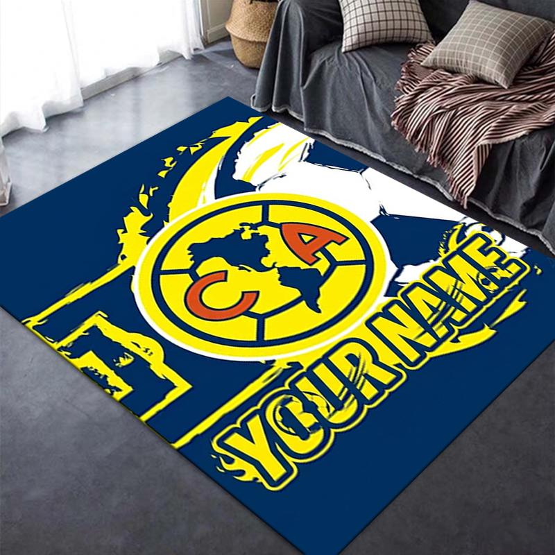 Custom Name Club America Carpet Rug for Living Room Bedroom Home Sofa Decoration,Kids play Non-slip Floor Mat