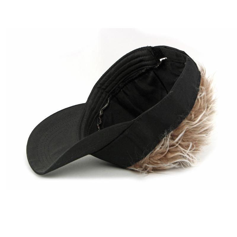 Funny Hat Men's Autumn Winter Outdoor Sunscreen Hat Cap Wig Cap Women Baseball Cap